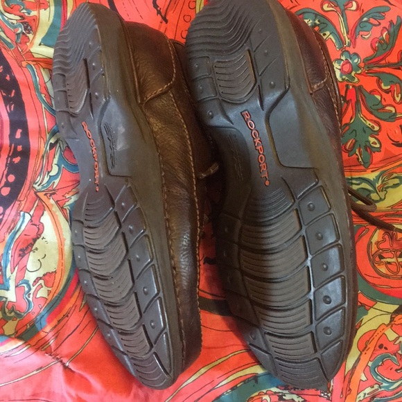 Rock port brown leather size 9 - Picture 2 of 4